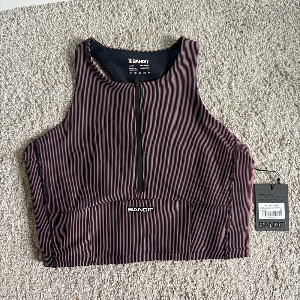 Bandit Striped Cadence Race Crop
